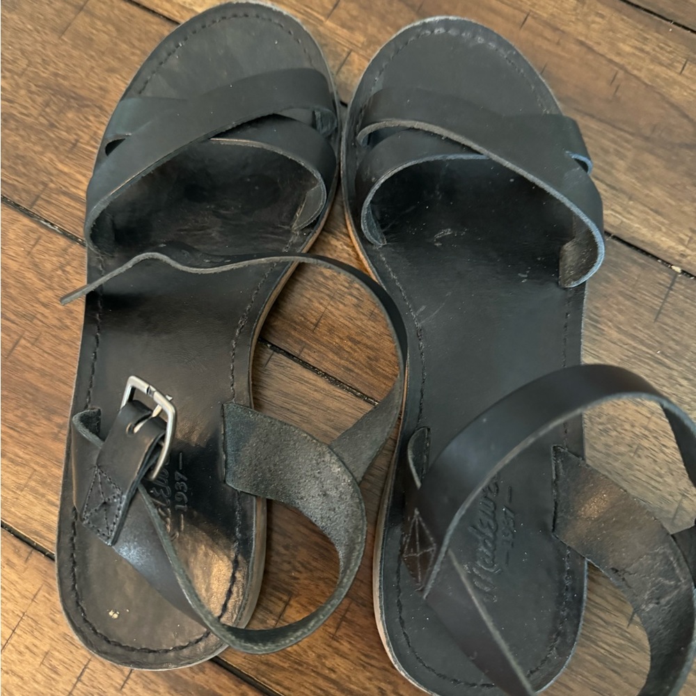 Black madewell sandal